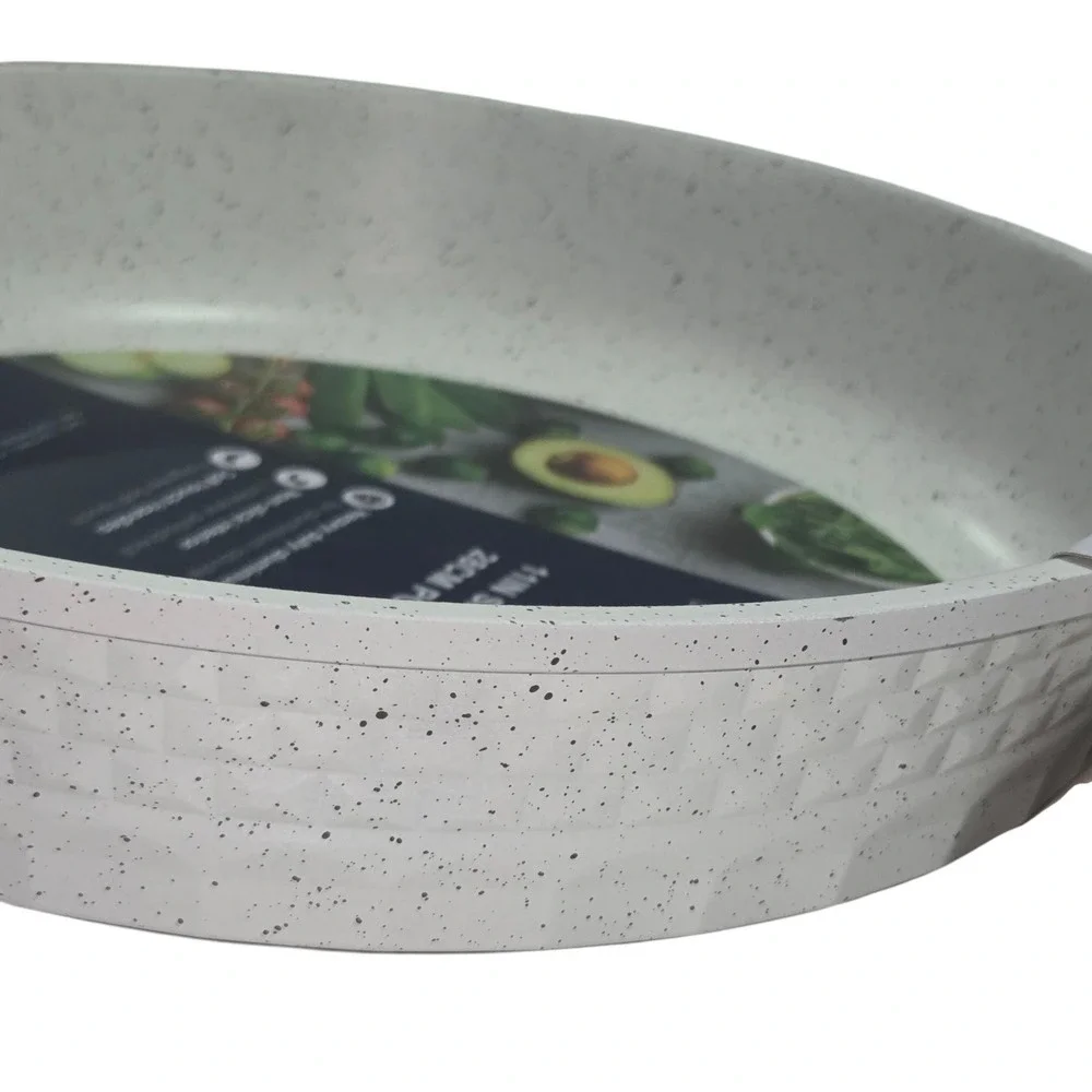 D&W Deane And White Premium Cookware 11in Nonstick‎ Frying Pan Skillet Ivory